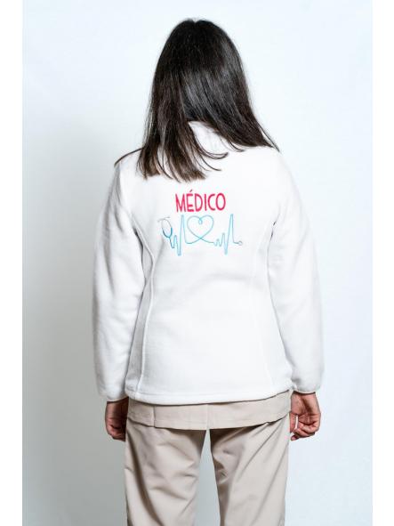 Chaqueta Polar Médico Personalizada