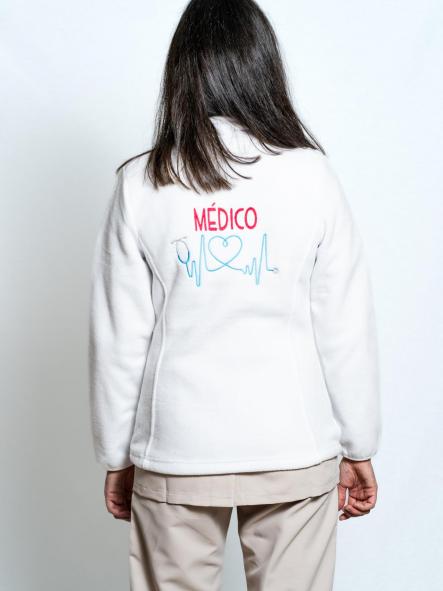 Chaqueta Polar Médico Personalizada