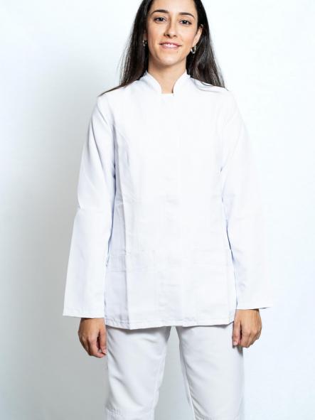 Casaca microfibra manga larga