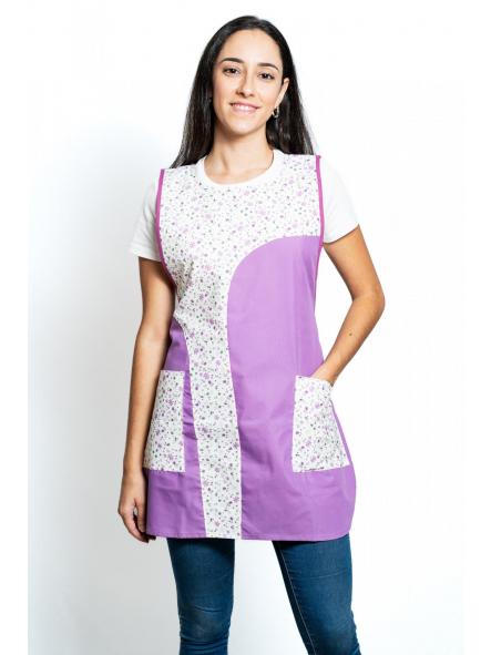 Casulla / Estola Flor lila