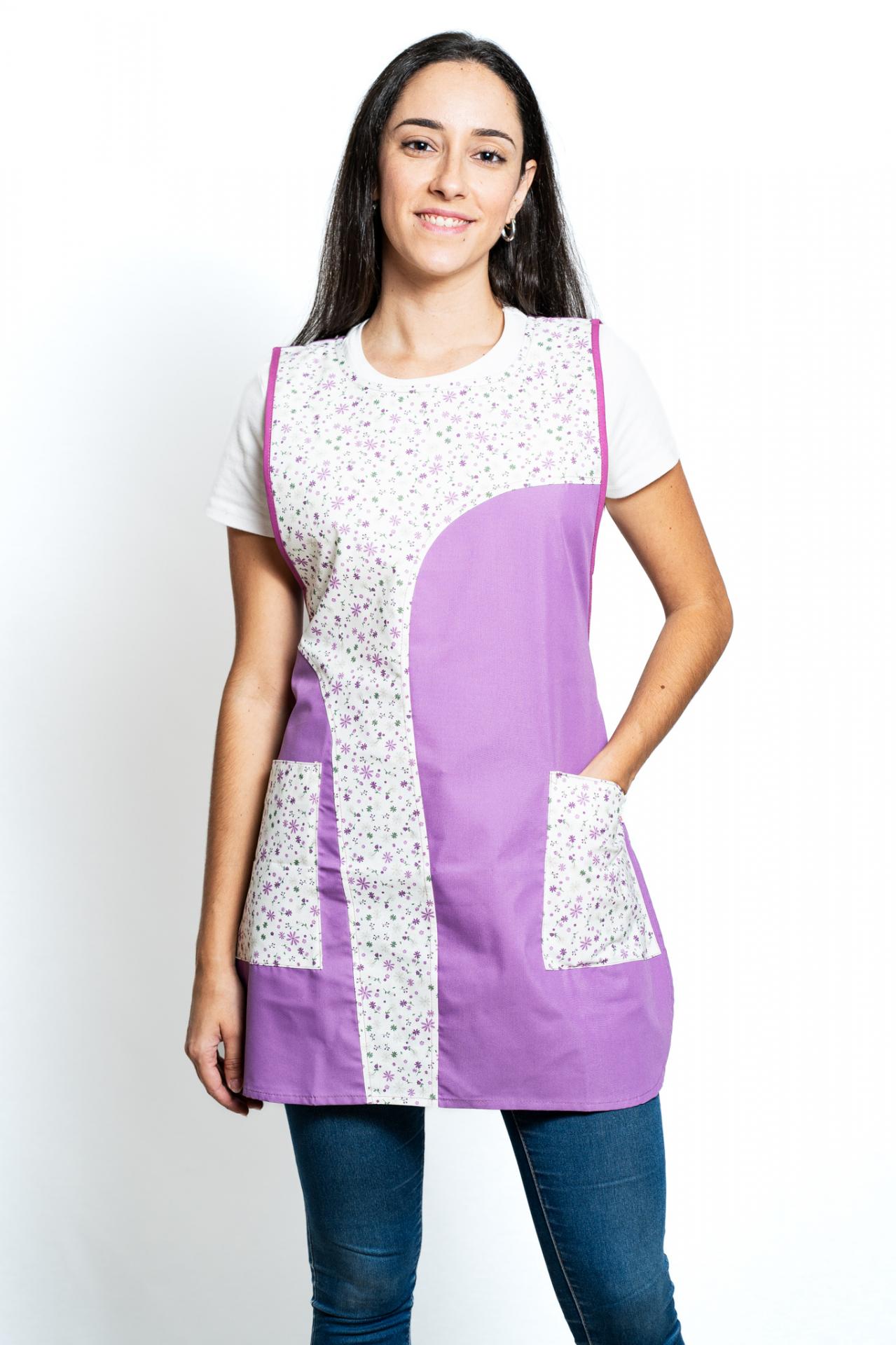 Casulla / Estola Flor lila