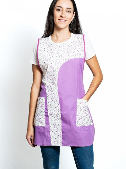 Casulla / Estola Flor lila