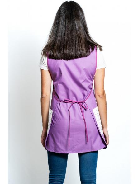 Casulla / Estola Flor lila [1]