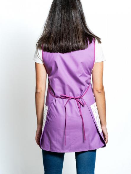 Casulla / Estola Flor lila [2]