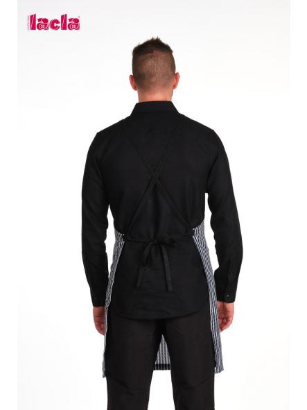Delantal Barber Shop Negro [1]