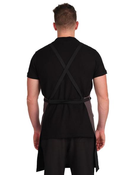 Delantal peto bicolor cruzado [6]