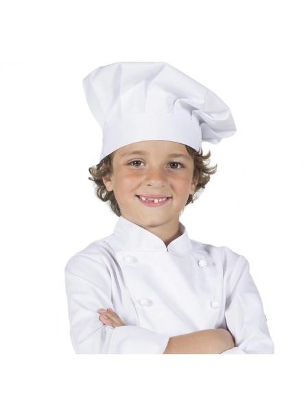 Gorro Chef Niño Blanco