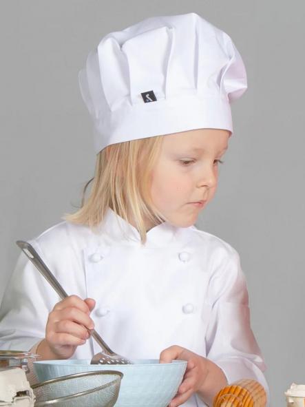 Gorro Chef Niño Blanco