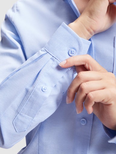 Camisa de manga larga oxford mujer [4]