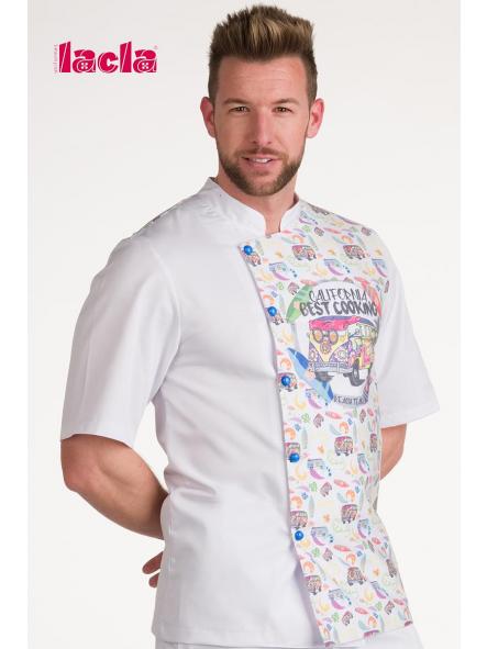 Chaqueta chef estampado playero [2]