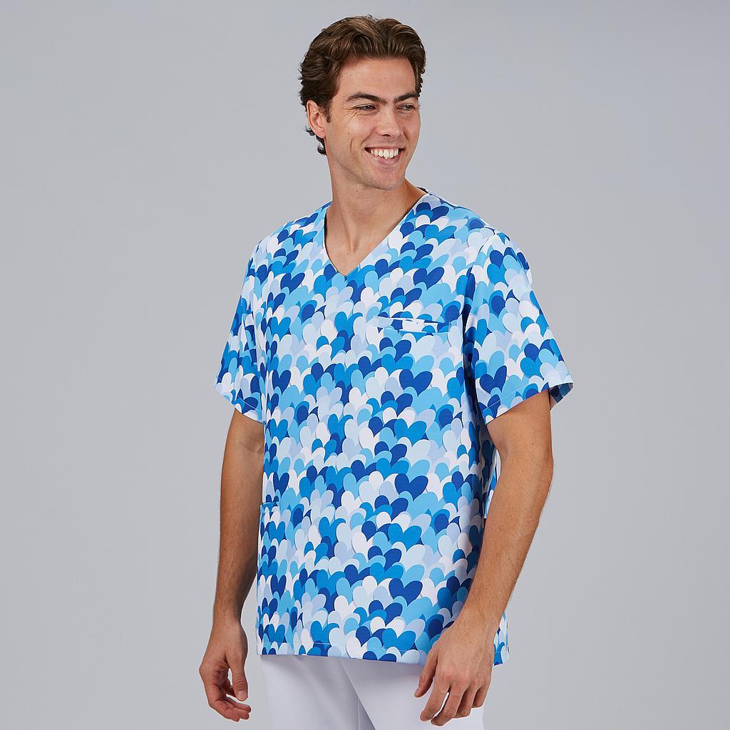 Blusa Unisex Cuore Agatha azul