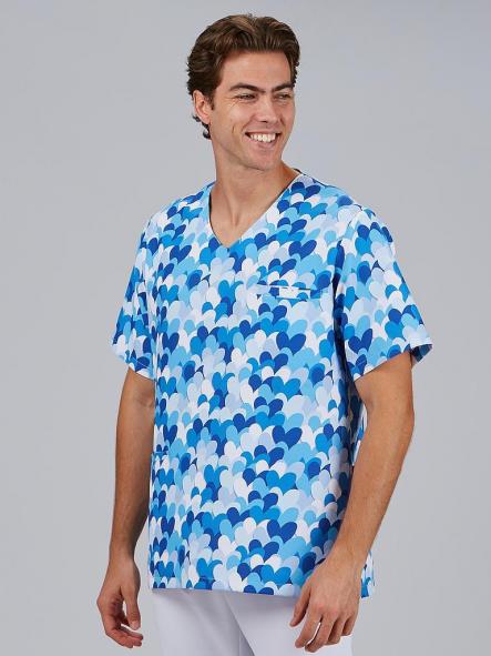 Blusa Unisex Cuore Agatha azul