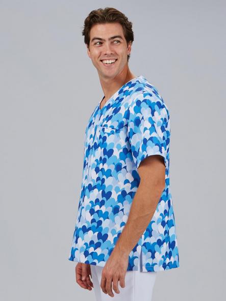 Blusa Unisex Cuore Agatha azul [2]