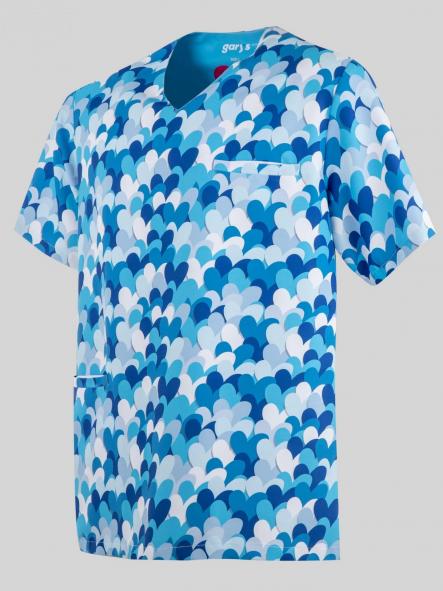 Blusa Unisex Cuore Agatha azul [3]