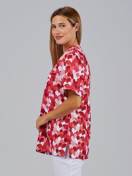 Blusa Unisex Cuore Agatha rojo [2]