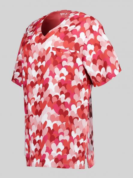Blusa Unisex Cuore Agatha rojo [3]