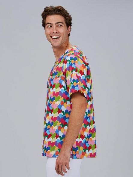 Blusa Unisex Cuore Agatha multicolor [2]