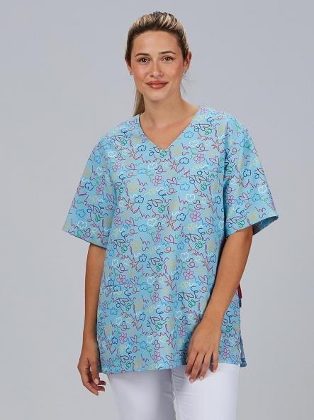 Blusa Unisex Cuore Agatha pinceladas [0]