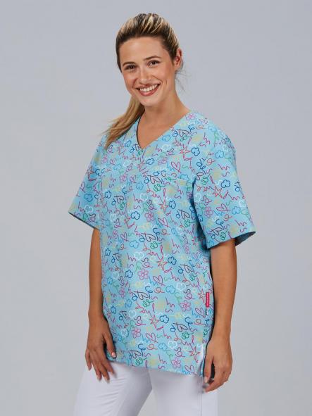 Blusa Unisex Cuore Agatha pinceladas [2]