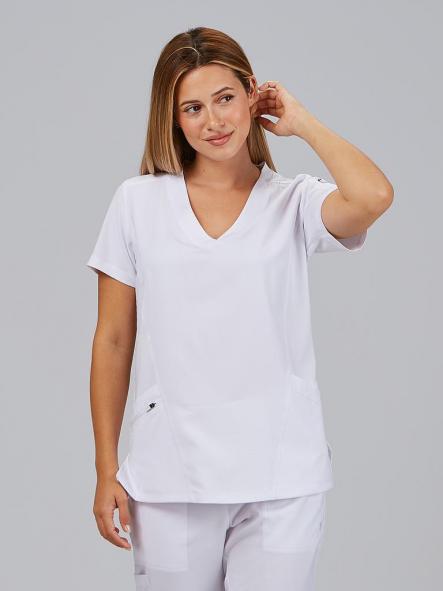 Blusa Mujer Cuello Canalé M/C Nancy [4]