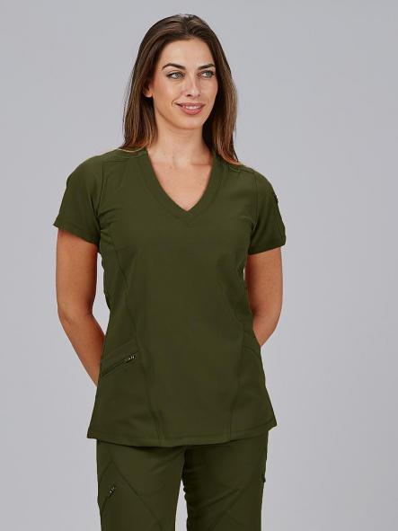 Blusa Mujer Cuello Canalé M/C Nancy [12]