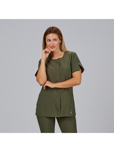 Blusa Mujer Escote Caja