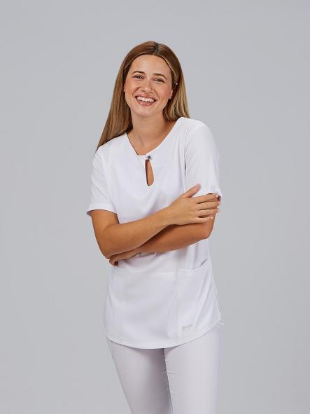 Blusa mujer escote lágrima María [9]