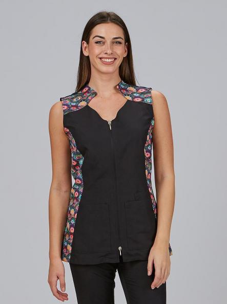 Blusa Abierta Cremallera Mujer Naia