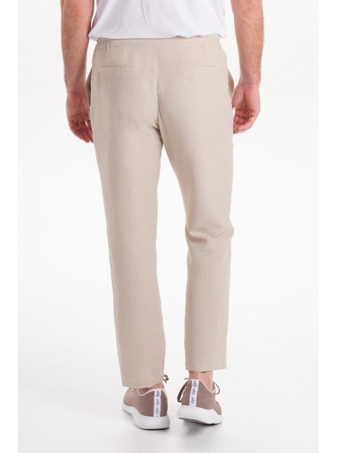 Pantalón unisex beig con cordon [3]