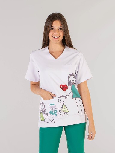Blusa Estampada Unisex Aprendiendo