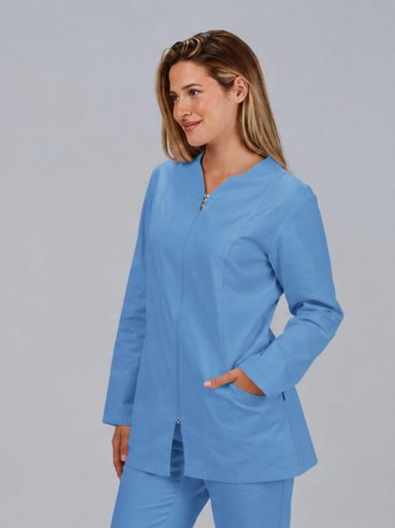  Blusa con cremallera Sicilia de manga larga [2]