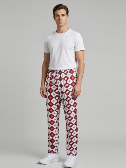 Pantalón Unisex Algodón Estampado [2]