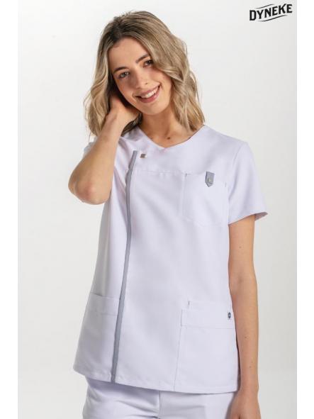 Casaca tapeta mujer sanidad blanca [0]