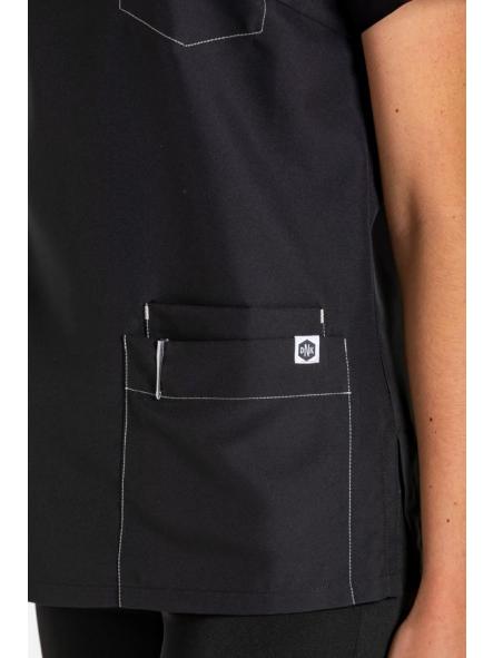 Casaca tapeta mujer sanidad negra [3]