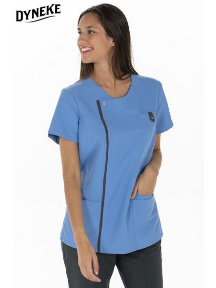 Casaca tapeta mujer sanidad azul [0]