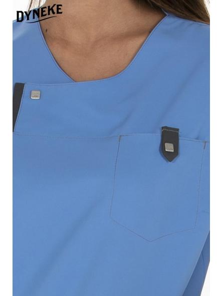 Casaca tapeta mujer sanidad azul [3]