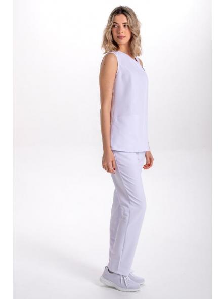 Casaca s/mangas diagonal microfibra blanca [3]