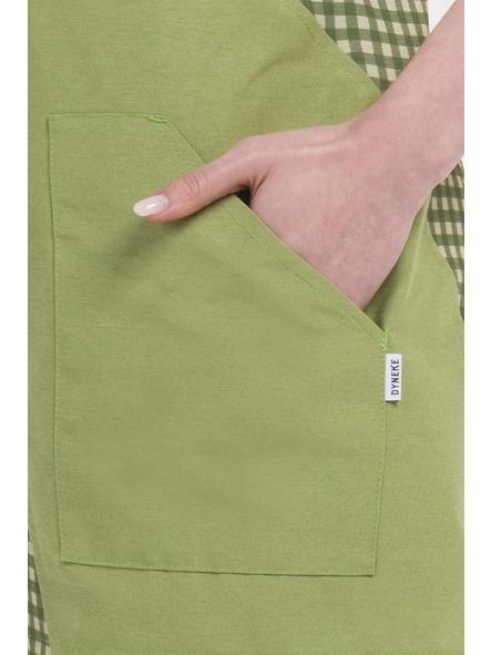 Estola cruzada combi cuadro verde [3]