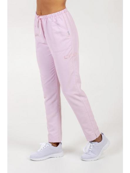Pantalón rosa microfibra cinta