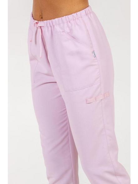 Pantalón rosa microfibra cinta [2]