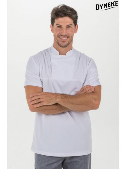 Camiseta blanca caballero hostelería 'fusion'