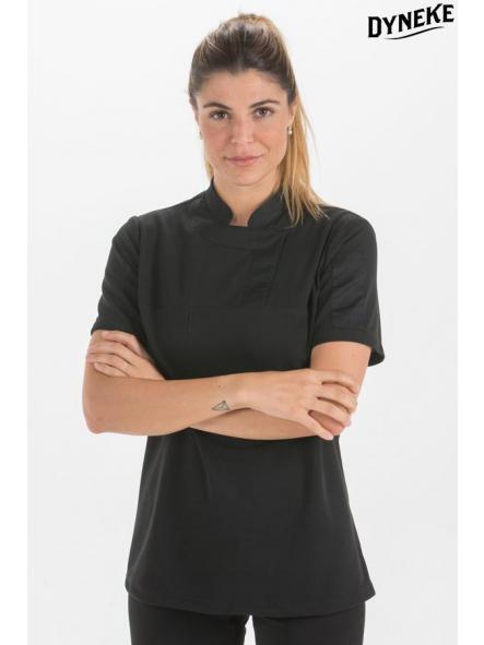 Camiseta negra señora hostelería 'fusion'