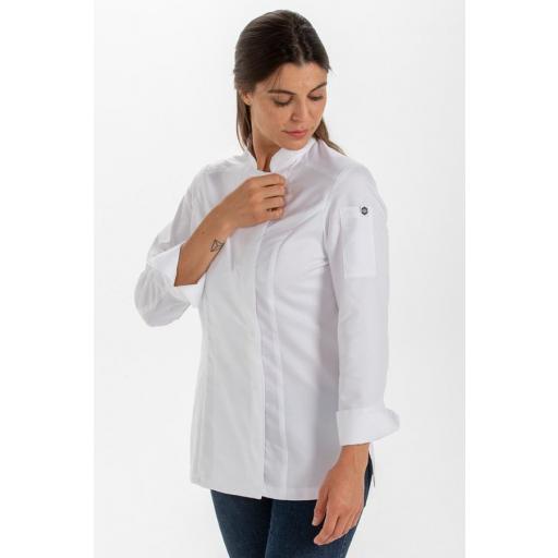 Chaqueta mujer cocina microfibra [1]