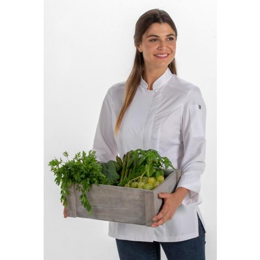 Chaqueta mujer cocina microfibra [3]