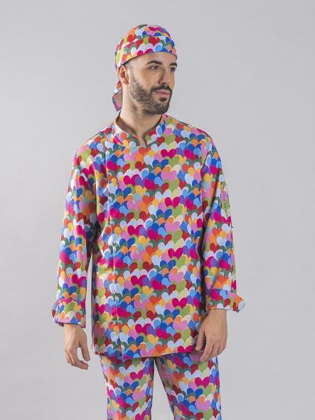 Chaqueta Cocina Unisex Heart Algodón Agatha