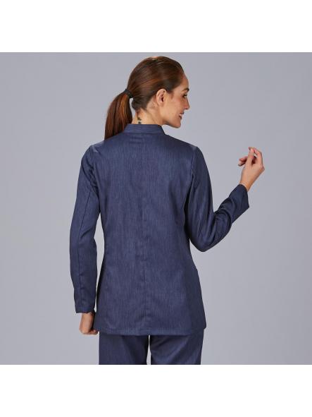 Chaqueta Mujer Cuello Mao Campos [5]