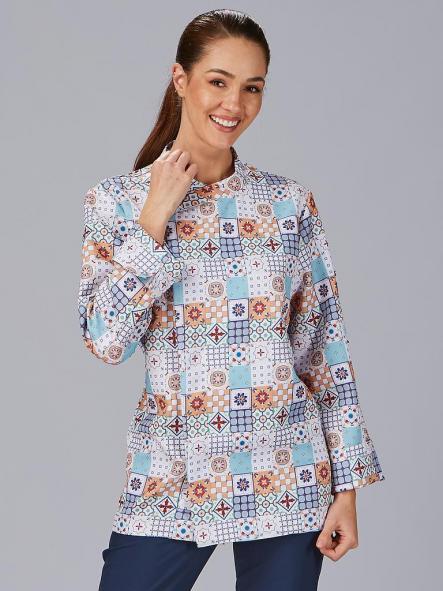 Chaqueta de Cocina Unisex Estampada Vázquez
