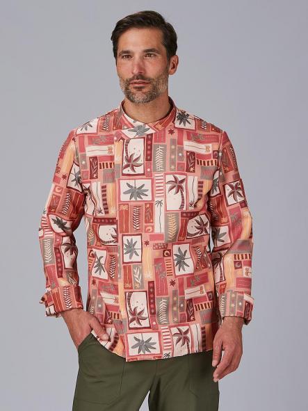 Chaqueta de Cocina Unisex Estampada Vázquez [1]