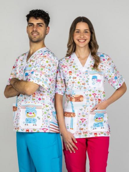 Casaca unisex manga corta «fauna» [0]