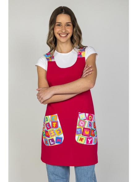 Estola espalda cruzada letras